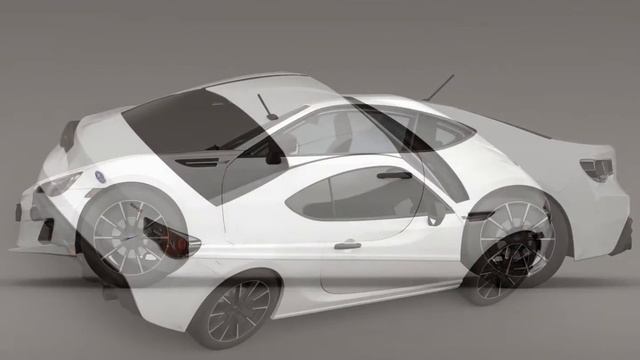 3D Model Subaru BRZ 20RA ZC6 2012 At 3DExport.com