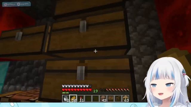 Gawr Gura react to HoloID Server and Kaela Rich Grinder Minecraft смотреть онлайн