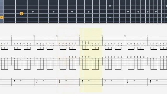 Doom 3 Theme - Tweaker - Guitar Tab (Tabulature) смотреть онлайн