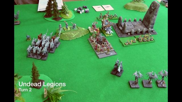 Fantasy Battle Report 1 Undead Legions Vs Lizardmen смотреть онлайн