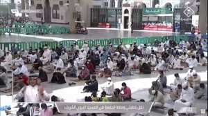 2022 в мечети Аль-Масджид ан-Набави в Медине, март 2022г.