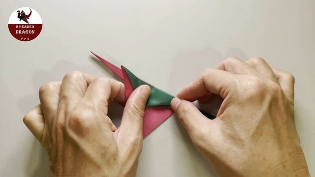 Origami 2 headed Dragon - King of Monster DIY Step by Step смотреть онлайн