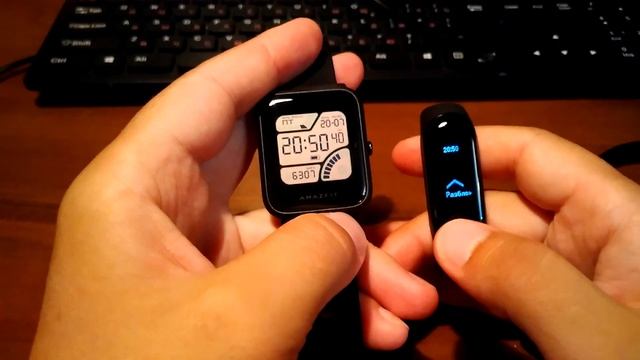 Сравнительный обзор Huami Amazift Bip и Xiaomi Mi Band 3 и Xiaomi Mi Band 2 смотреть онлайн