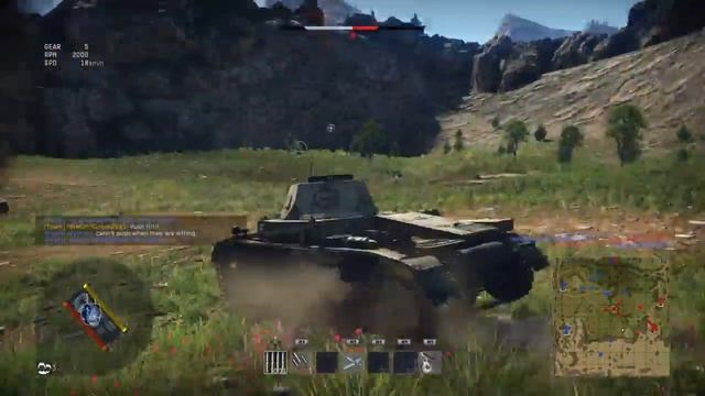 War Thunder: Using the German SD.KFZ 140/1 Tier 1 Terrorist смотреть онлайн