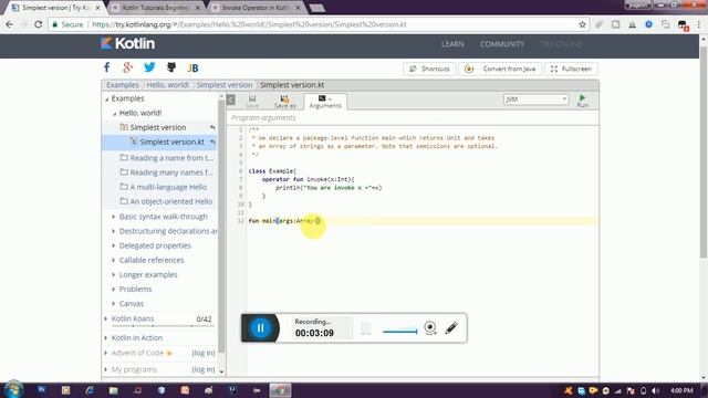 Kotlin Tutorials in Hindi | Invoke operators смотреть онлайн
