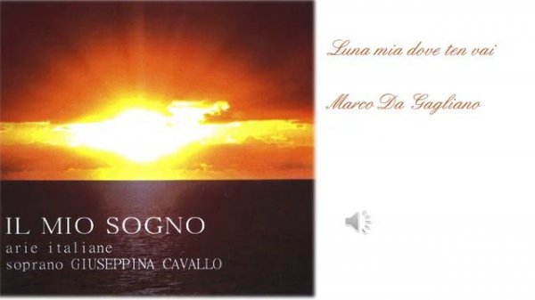 Luna mia dove ten vai