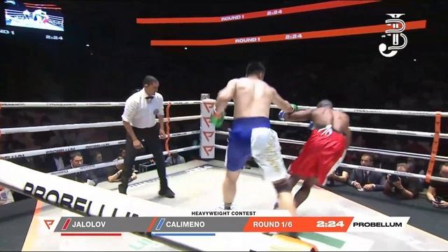 Bakhodir JALOLOV vs Julio Cesar CALIMENO Full fight смотреть онлайн