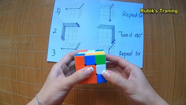 how to solve a 3x3 rubik's cube easy - Rubik's Training смотреть онлайн