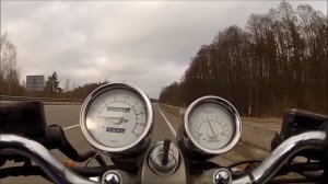 Yamaha FZX 750 0 - 180kmh+