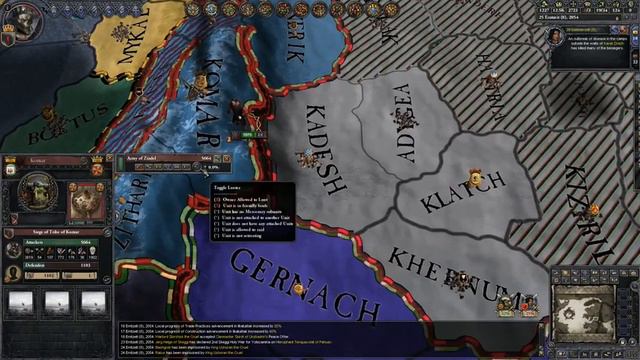 Crusader Kings 2 Warhammer Mod (Strygoi/Very Hard/Ironman) part 14 смотреть онлайн