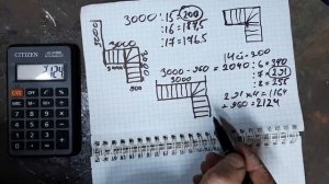 Как рассчитать каркас лестницы из профильной трубы на ломаном косоуре на 90 градусов