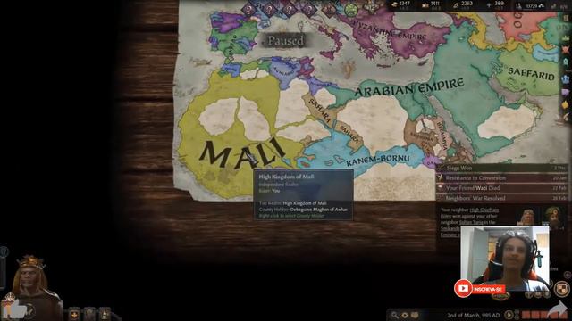 Crusader Kings 3/EP13/Conquistamos Gibraltar e Avançamos pela Ibéria! смотреть онлайн