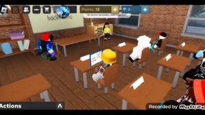 Barney смешная игра где Где ловят пакости в школе Roblox