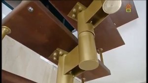 Лестница на второй этаж своими руками на металлокаркасе модульная Престиж. Суперлестница.