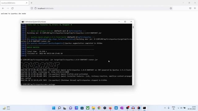 Part-4 | How to Auto reload Quarkus app смотреть онлайн
