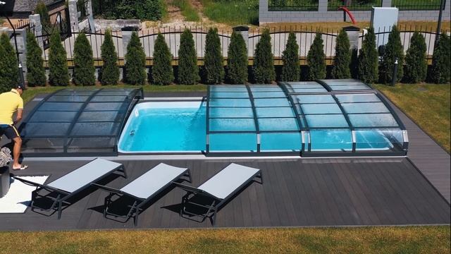 Композитный бассейн ADMIRAL pools чаша Виктория 6. Отзыв владельца. смотреть онлайн