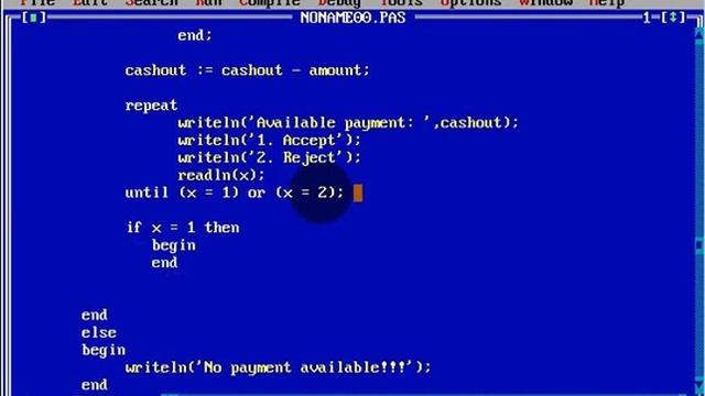 Turbo Pascal Programming #28 Cash Machine App 2 смотреть онлайн