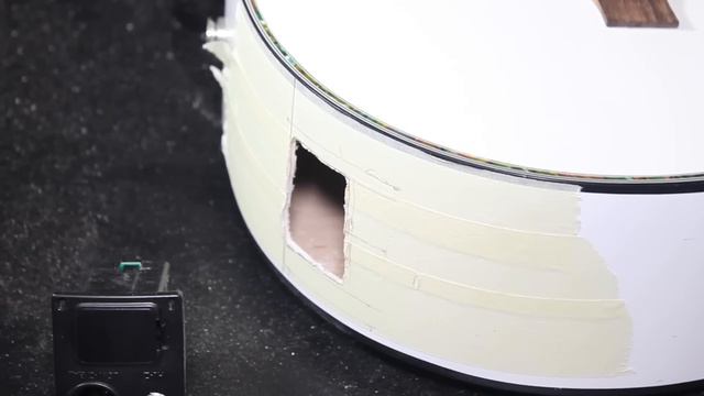 How to fit a piezo pickup and preamp into an acoustic guitar. The LC-5 смотреть онлайн