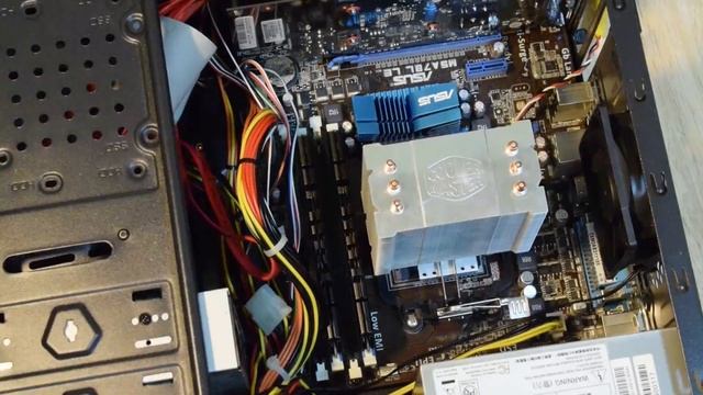 Замена процессора Phenom на FX в старом компьютере. смотреть онлайн