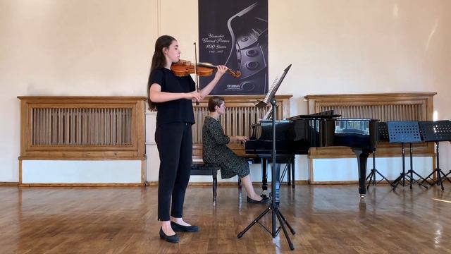"Golden piano talents" Smolianinova Svetlana (piano), Lykhosherstova Anastasia (violin), Ukraine смотреть онлайн