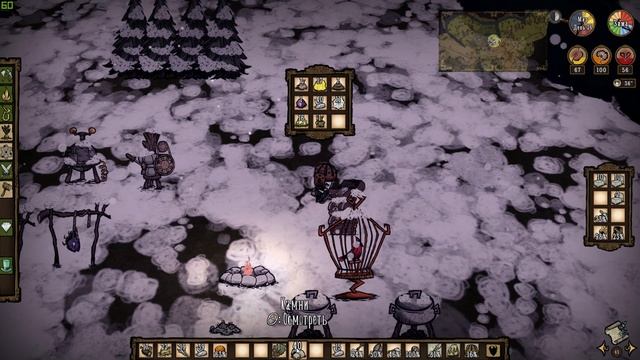Don't Starve Together: #04 Зимний фарм смотреть онлайн