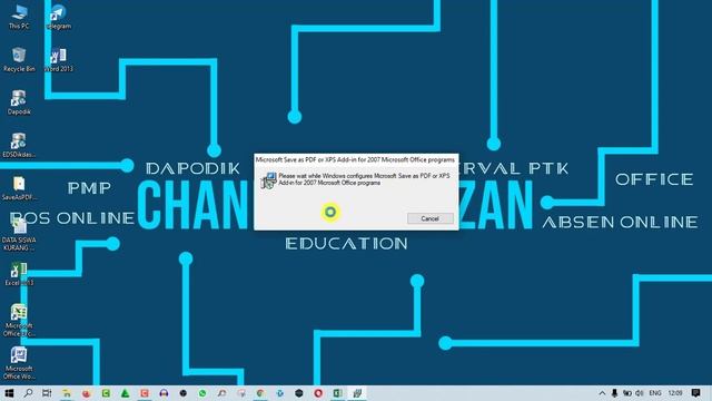 cara menyimpan file excel 2007 ke format pdf смотреть онлайн