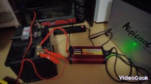 подключение автохолодильника  через инвертор и аккумулятора