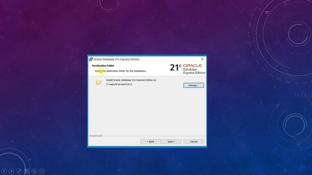 2.Oracle XE 21C Installation смотреть онлайн