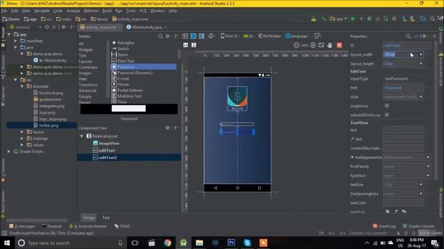 Create beautiful login screen|Android Studio Tutorial|Android Apps|Login Screen смотреть онлайн