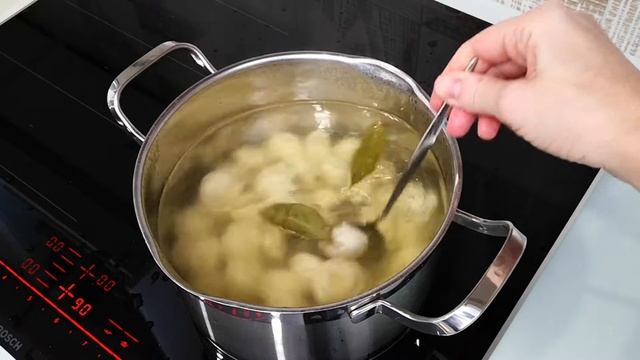 Как вкусно сварить пельмени? Легко! ВКУСНЫЙ бульон = вкусные пельмени! смотреть онлайн