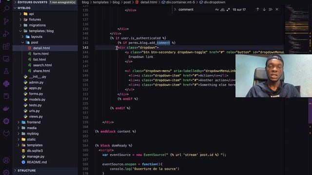 ? Créer un blog complet avec django de A-Z #41 - Les permissions @part 1 смотреть онлайн