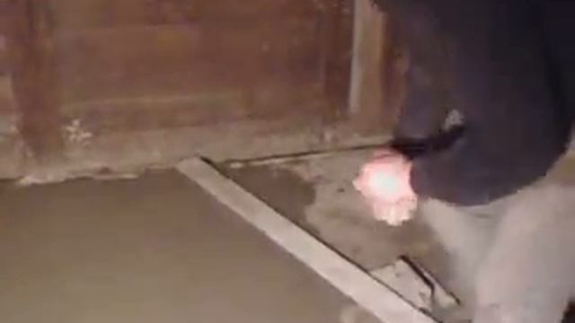 Стяжка пола из опилок. Затирка. 5 смотреть онлайн