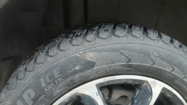 Зимняя резина. Обзор на Goodyear Ultra Grip Ice Arctic. Обзор на ремонтный шип. смотреть онлайн