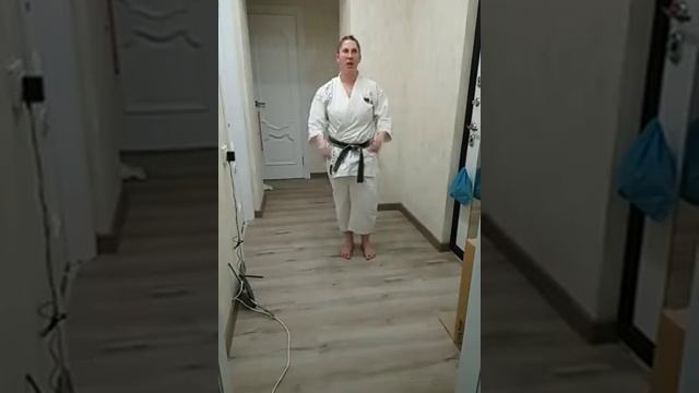 Онлайн-тренировка по традиционному карате 13
