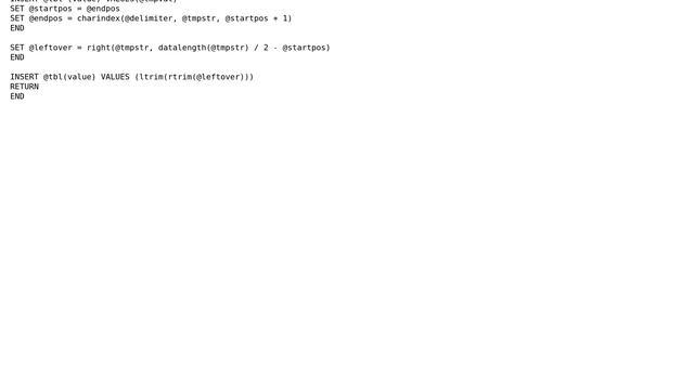 Databases: Passing array parameters to a stored procedure (11 Solutions!!) смотреть онлайн