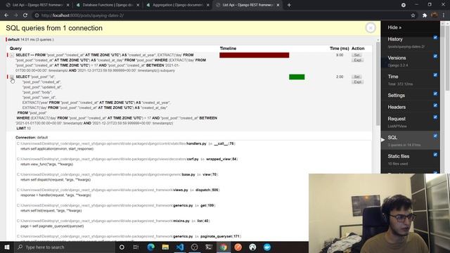 17 - Querying datetime in Django ORM and group by created at day - DB functions смотреть онлайн