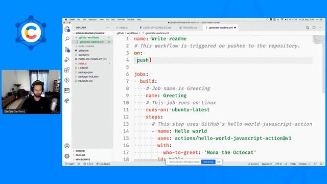 Learn how to set up your GitHub profile page with Contentful data and GitHub actions смотреть онлайн