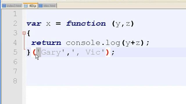 Javascript Automatic Anonymous Function Execution смотреть онлайн