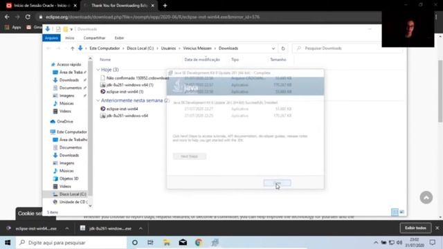 COMO INSTALAR O JDK E O ECLIPSE NO WINDOWS смотреть онлайн