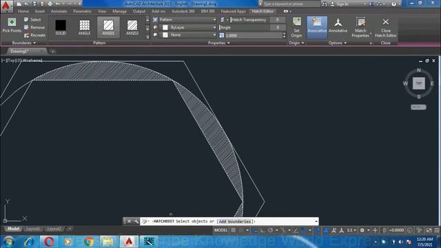 How to remove part of hatch command in autocad смотреть онлайн