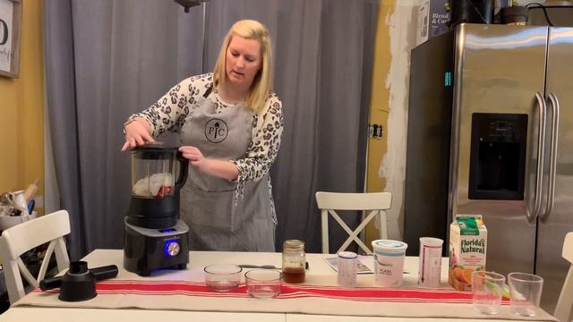 Pampered Chef Blender Smoothie Recipe Demonstration and Recipe смотреть онлайн