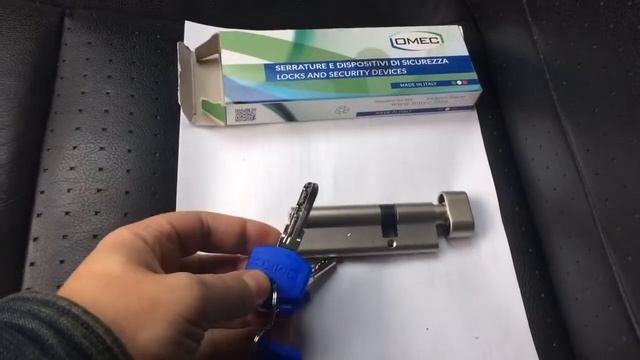 Цилиндровый механизм с вертушкой Omec 30х60 OM2123/40BH смотреть онлайн