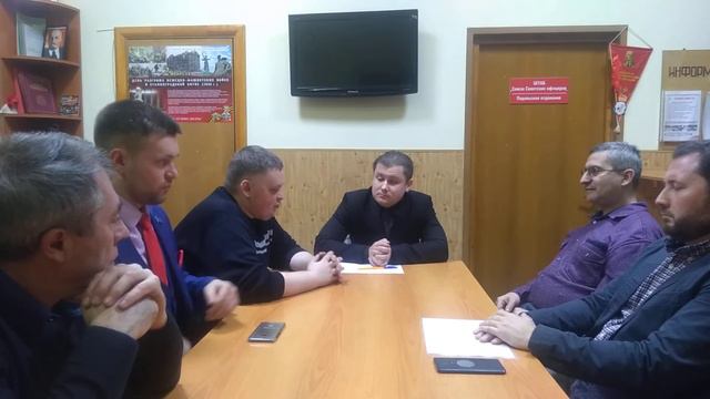 Диалог: встреча с представителями политических партий Г.о. Подольск (КПРФ и ЛДПР) . смотреть онлайн