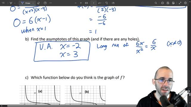 4 3 7 Matching Rational Functions to Graphs смотреть онлайн