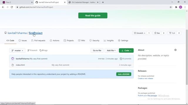 How to connect VS code to Github || How to commit and push code in Github - Chapter 2 смотреть онлайн