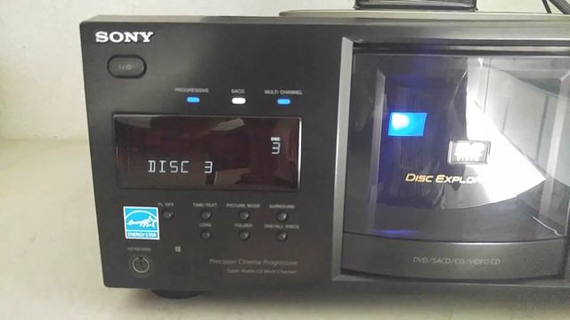 Sony DVP-CX985V 400-Disc DVD/CD/SACD Player смотреть онлайн