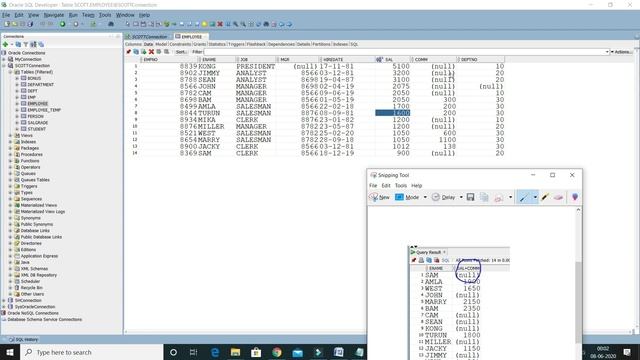 How to write SQL Query to get total salary from salary and commission смотреть онлайн