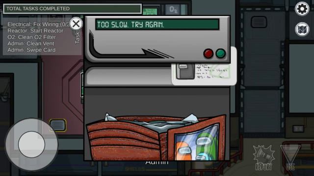 How to Swipe Card Fast! Among Us Trick/bug! смотреть онлайн