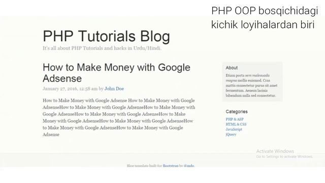 PHP, MySQL, GIt, Yii2, Agile & Scrum - kurs haqida смотреть онлайн
