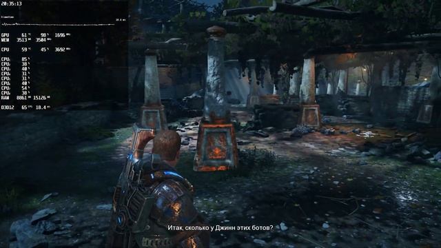 Gears of War 4 GamePlay Test - GTX 1050 Ti / Xeon E3-1240 V2 / 16GB DDR3 смотреть онлайн